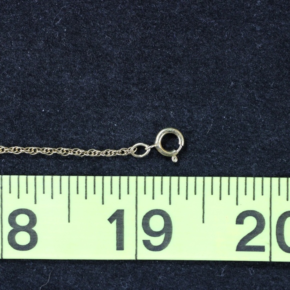 14K GF Vintage Gold Filled Pendant Chain - Picture 7 of 7